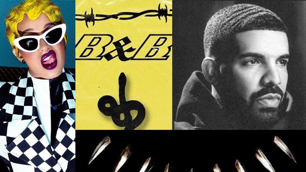 Persaingan Cardi B, Drake hingga Post Malone di Album of the Year