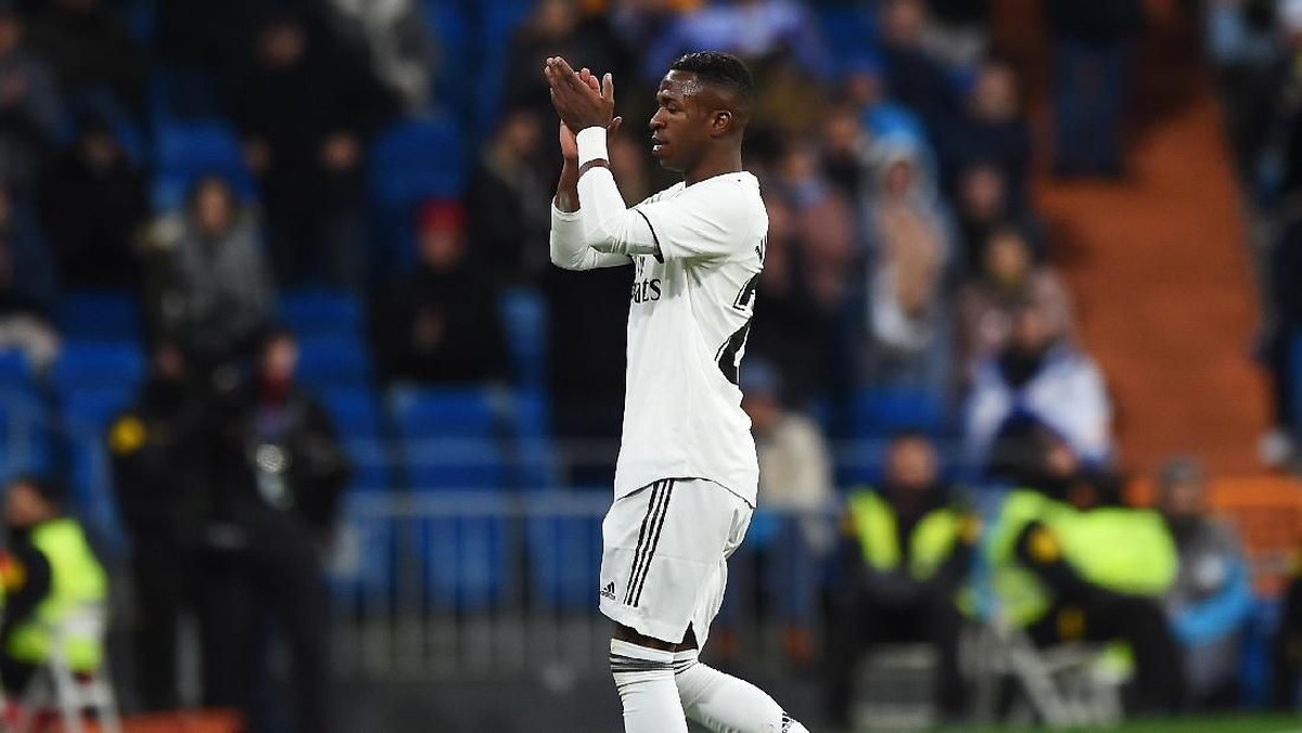 Vinicius Junior sempat didekati Barcelona sebelum memilih Real Madrid (Denis Doyle/Getty Images)