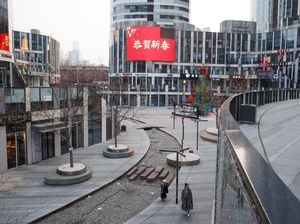 Potret Kota Hantu yang Ditinggal Saat Mudik Imlek