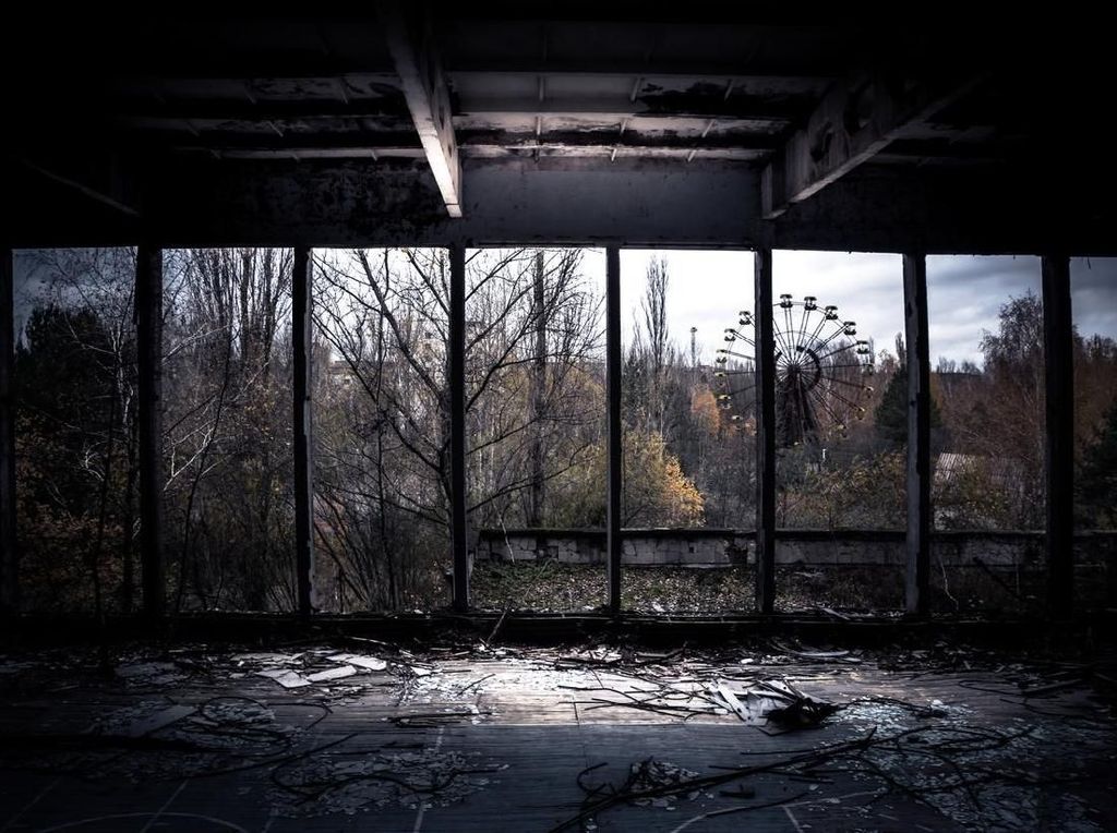 Foto: Seperti Ini Kota Mati Bekas Bencana Nuklir Foto: Seperti Ini Kota Mati Bekas Bencana Nuklir