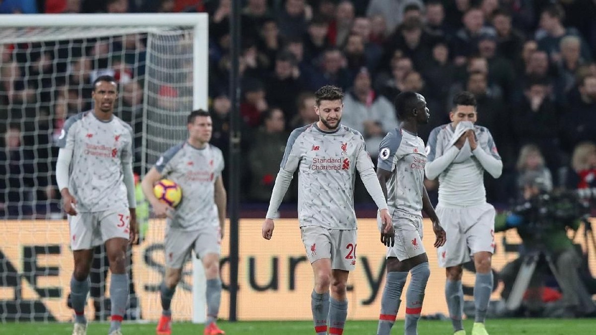 Liverpool gagal menang di markas West Ham United. (Foto: David Klein/REUTERS)