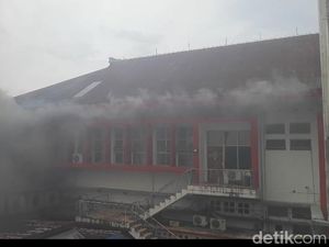 Bangunan di Kantor Telkom Ambon Terbakar