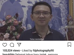 Imlekan Bersama Hendropriyono, Ahok Doakan PKPI Lolos Parliamentary Threshold