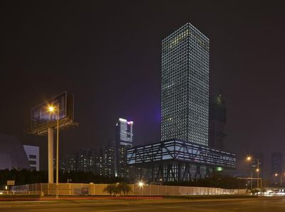 Mengintip Bangunan Lantai Bursa di China