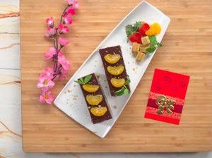 Resep Puding Cokelat Susu Lapis Legit, Sajian Khas Saat Imlek