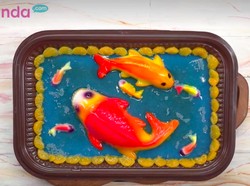 Resep Puding Ikan Koi, Dessert Meriah & Lucu di Tahun Baru Imlek