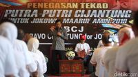 Bravo Cijantung Dukung Jokowi-Maruf Amin