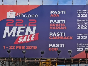 Mantul! Ada Cashback Hingga 222% di 22.2 Men Sale Februari Ini