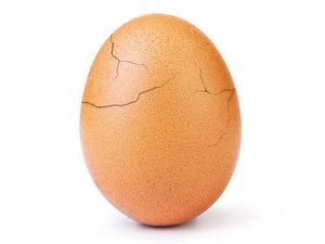 Telur Terpopuler di Instagram Pecah di Bawah Tekanan