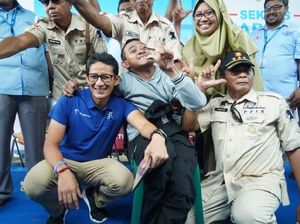 Di Madiun Sandiaga Dicurhati soal Loker untuk Penyandang Disabilitas