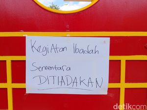 Pasca Kebakaran, Tak Ada Ibadah di Vihara Samudra Bhakti Pasca Kebakaran, Tak Ada Ibadah di Vihara Samudra Bhakti