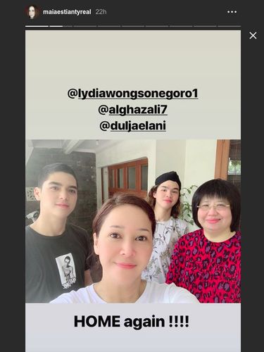 Maia Estianty bertemu Al dan Dul