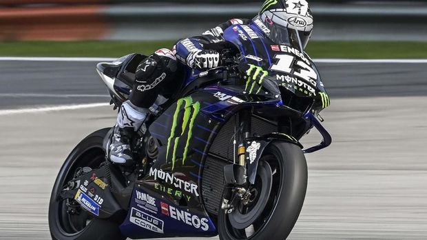 Maverick Vinales berada di posisi tiga hari pertama tes pramusim MotoGP 2019.