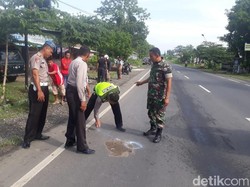 Polisi Rembang Tewas Kecelakaan di Depan Polsek Usai Bertugas