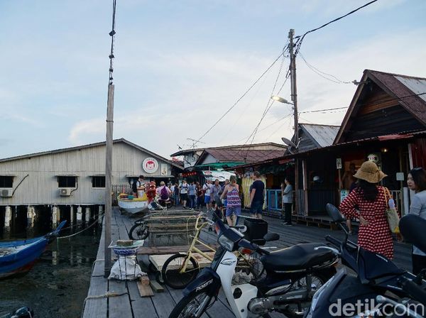 Foto: Main ke Kampung Nelayan UNESCO di Penang