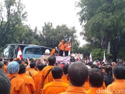 Selesai Bertemu Perwakilan Kementerian BUMN, Pegawai Pos Menuju Istana