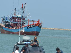Ikan dari 2 Kapal yang Ditangkap di Selat Malaka Berformalin