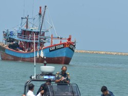 Ikan dari 2 Kapal yang Ditangkap di Selat Malaka Berformalin