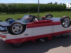 Unik, Modifikasi Mobil Terbalik