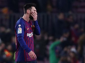 Terhentinya Rentetan Gol Messi