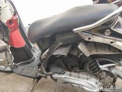 Scoopy Korban Amukan Adi Teronggok di Polres Tangsel