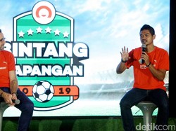 Home Credit Indonesia mengkampanyekan program baru mereka dalam pencarian bakat untuk generasi muda penggemar sepak bola yang bertajuk “Bintang Lapangan”, di Jakarta, Kamis (7/2/2018).
