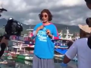 Ternyata Bu Susi Baru Pertama Kali ke Monas