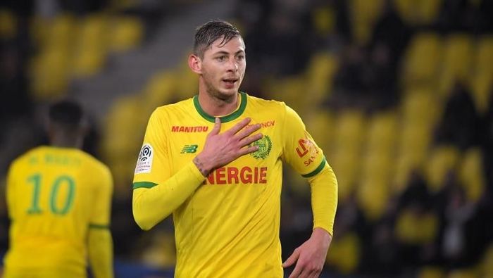 Emiliano Sala saat di nantes. (Foto: LOIC VENANCE / AFP) Emiliano Sala saat di nantes. (Foto: LOIC VENANCE / AFP)