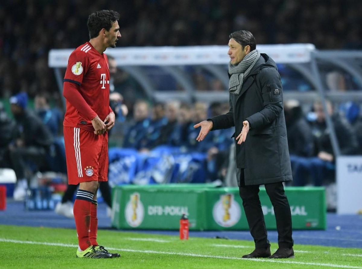 Bayern Munich membuat sejumlah kesalahan meski menang atas Hertha Berlin. Foto: Annegret Hilse / Reuters