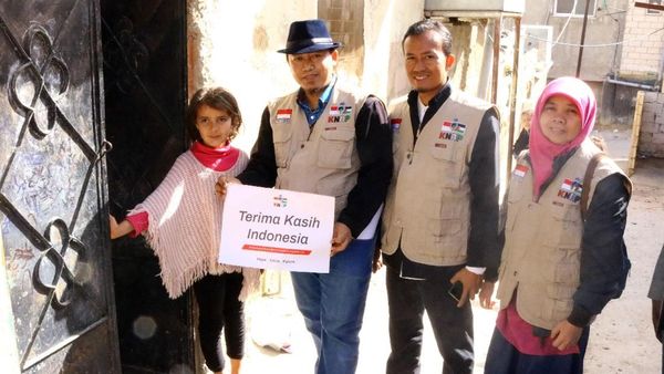 Terima Kasih Indonesia dari Pengungsi Palestina