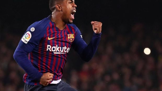 Malcom berhasil mencetak gol penyama kedudukan.