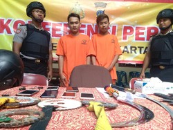 Bacok Saat Tawuran, 2 Pelajar Yogya Diciduk Polisi