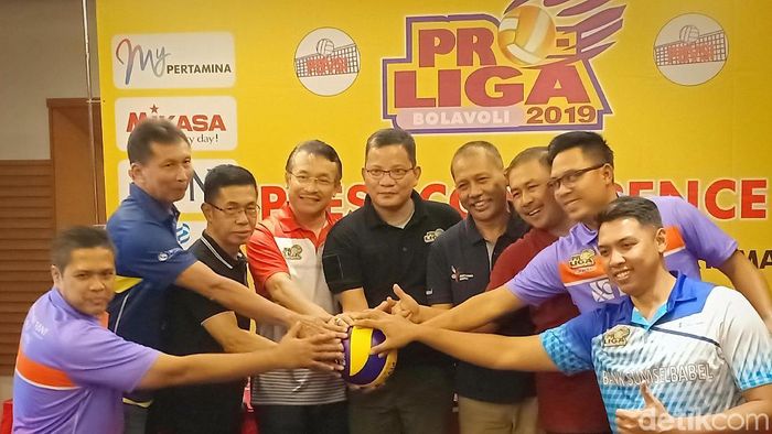 Final Four putaran I Proliga 2019 akan bergulir di Kediri mulai Jumat (8/2/2019) (Foto: detikSport/Andhika Dwi)