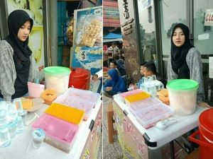 Dari Cantik hingga Hafal Alquran, Ini Penjual Makanan Viral di Indonesia