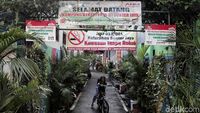 Lingkungan Asri Bebas Asap Rokok di Kampung Iklim Sunter