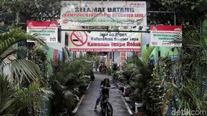 Lingkungan Asri Bebas Asap Rokok di Kampung Iklim Sunter