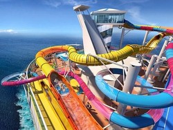 Keren! Kapal Pesiar Ini Punya Seluncuran Terpanjang Sedunia