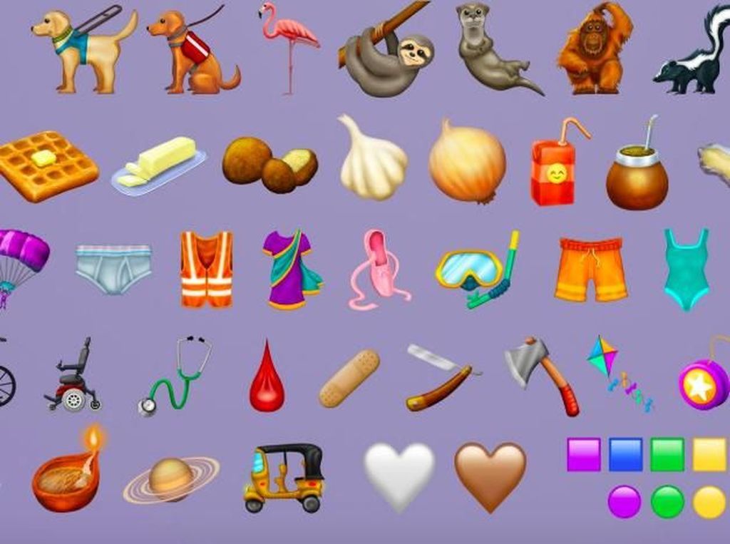 230 Emoji Baru Akan Rilis Tahun Ini 230 Emoji Baru Akan Rilis Tahun Ini