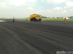 Seberapa Parah Terkelupasnya Runway Bandara Juanda