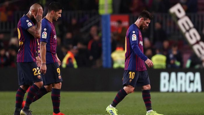 Penyerang Barcelona Lionel Messi (kanan). (Foto: Reuters) Penyerang Barcelona Lionel Messi (kanan). (Foto: Reuters)