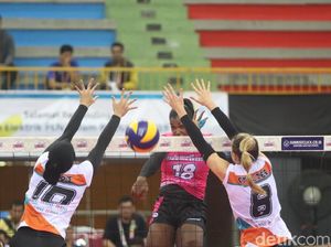 Putri Pertamina Energi Taklukkan BNI 46 di Laga Pembuka Final Four Proliga