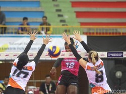 Putri Pertamina Energi Taklukkan BNI 46 di Laga Pembuka Final Four Proliga