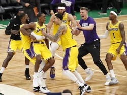 Hasil NBA: Buzzer Beater Rondo Bawa Lakers Kalahkan Celtics