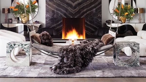 Foto: Mewahnya Isi Rumah Kylie Jenner, Ada Hammock Rp 670 Juta