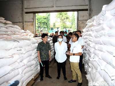 Cek Gudang Pupuk, Rini Pastikan Stok Aman hingga 3 Bulan