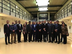 Menkum HAM Hadiri Konferensi di Den Haag untuk Bahas Akses Keadilan