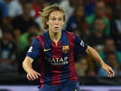 Alen Halilovic sempat menjadi pesepakbola remaja sensasional di Kroasia sehingga Barca tertarik merekrutnya di 2014. Setelah menembus ke skuat utama dari tim B, Halilovic hanya sekali dimainkan. Dia lantas dipinjamkan ke Sporting Gijon lalu bergabung dengan Hamburg tapi cuma enam kali bermain, kemudian dipinjamkan lagi ke Las Palmas. Halilovic kini berstatus sebagai pemain AC Milan, tapi menjalani peminjaman di Standard Liege. Foto: Getty Images