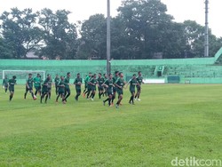 Jelang Lawan Arema FC, Timnas U-22 Gelar Latihan di Gajayana