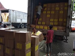 Jutaan Lembar Surat Suara Pilpres Tiba di Magelang