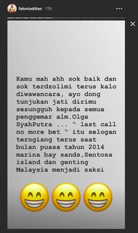 Instagram Stories Fahmi Aditian